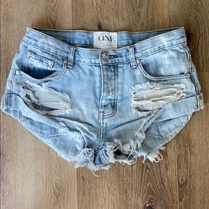 One Teaspoon Bandit Cutoff Shorts